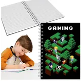 sarcia.eu Notizbuch Pixel Game A5 HARTGESCHLAGEN