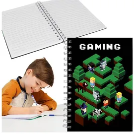 sarcia.eu Notizbuch Pixel Game A5 HARTGESCHLAGEN