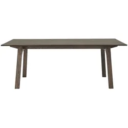 Muuto Earnest Ausziehtisch, 205 x 100 cm, eiche dunkel geölt