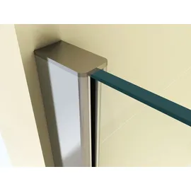 FA-Bausysteme Walk-In Glas Dusche Vollsatiniert 40 cm