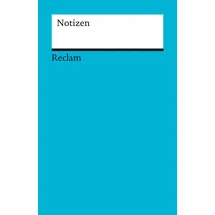Reclam Philipp Jun. Notizbuch Reclam A6 blau blanko