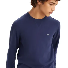 Levi's Lightweight Blue Polar Fleece Sweatshirts. blau M