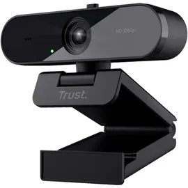 Trust TW-200 Full HD-Webcam 1920 x 1080 Pixel Standfuß, Klemm-Halterung