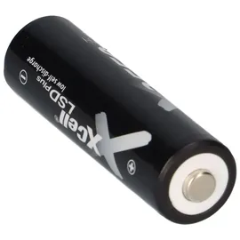 XCell 100x XCell Mignon Akku AA LSD Plus Ni-MH 1,2V 2550 mAh low self-discharge