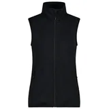 CMP Damen Weste Fleeceweste, Nero-Titanio 13TP, 46