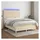 vidaXL Boxspringbett 140 x 190 cm Creme