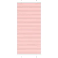 VidaXL Plissee Rosa 90x200 cm Stoffbreite 89,4 cm Polyester