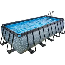 EXIT TOYS Stone Pool 540 x 250 x 122cm inkl. Filterpumpe