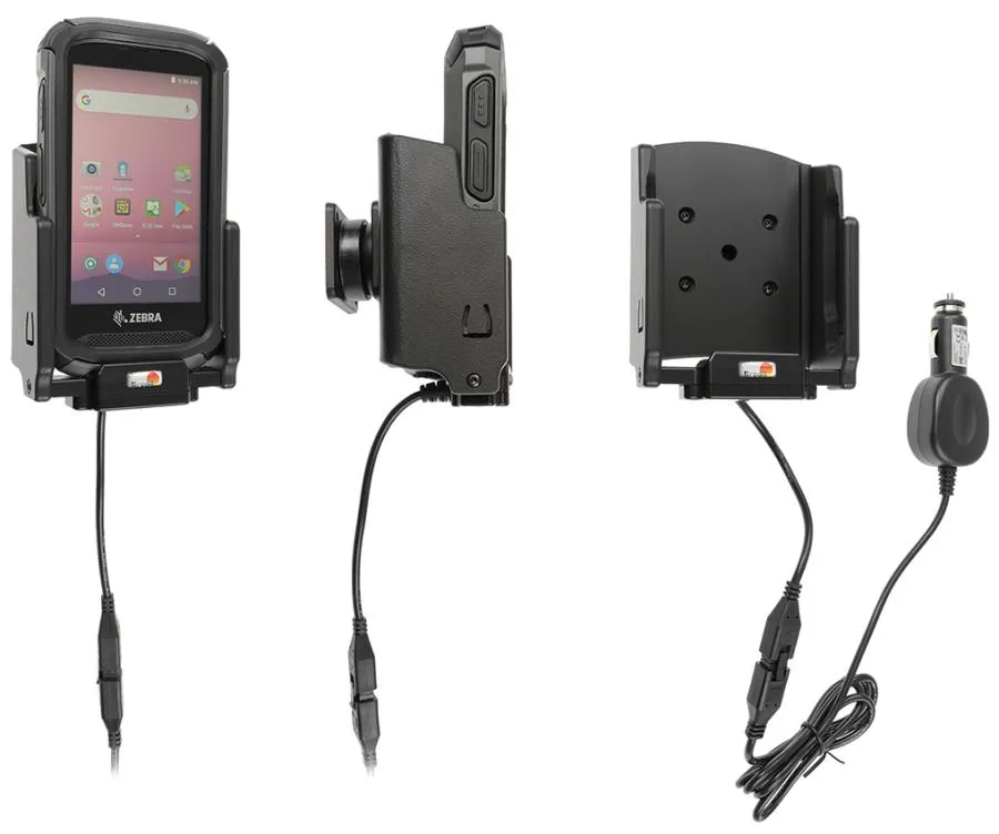 Brodit 712151, Handy/Smartphone, Aktive Halterung, Auto/Innenbereich, Schwarz