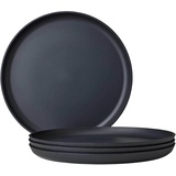 Mepal Silueta Essteller 26 cm 4er Set Nordic Black