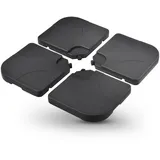 Juskys Schirmgewicht 4er Set Quad