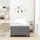vidaXL Boxspringbett 100 x 200 cm Hellgrau