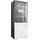 Vladon Standvitrine Granada 50 x 122,5 x 34,5 cm Weiß