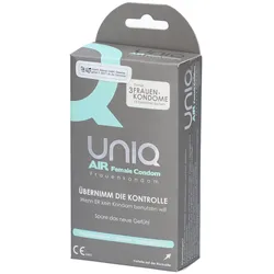 Pasante *Internal Condom* Femidom, latexfreie Frauenkondome für hormonfreie Verhütung Kondome 3 St transparent