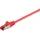 goobay CAT 6 Patchkabel, S/FTP (PiMF), rot