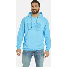 Jan Vanderstorm Hoodie Blau/Türkis XL