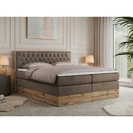 MKS Meble Amore King 180 x 200 cm H3 Braun