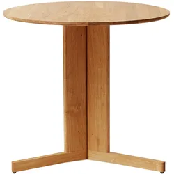 Form & Refine - Trefoil Tisch, Ø 75 cm, Eiche