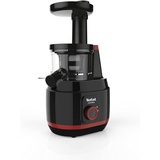 Tefal Juiceo ZC150 Langsamer Entsafter, Schwarz, Rot