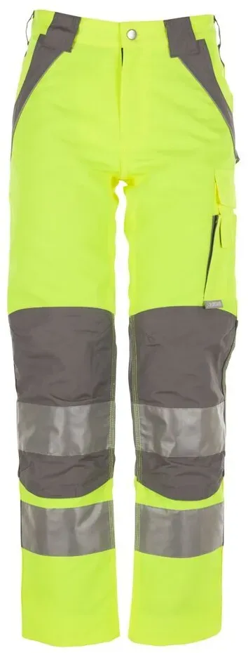 PLANAM Plaline Warnschutz Bundhose gelb/zink 44