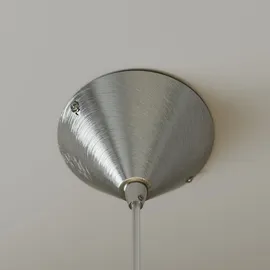 LINDBY Petra 1-flg. 40 cm rund weiß Glas