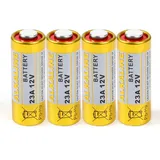 HYPERPS A23 23A 8LR23 21/23 GP23 MN21 23GA Batterie 12V Alkaline Batterie (4)