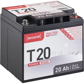 Accurat Traction T20 LFP 24V Lithium Batterie 20Ah LiFePO4