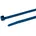 HellermannTyton 111-01665 MCTPP30R-PPMP-BU Kabelbinder Blau 100St