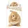 AC-Deco Hase Braun 140 x 200 cm + 70 x 90 cm
