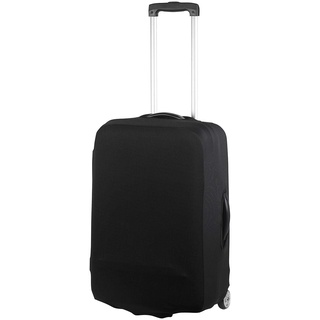 Xcase Elastische Schutzhülle für Koffer bis 53 cm Höhe, Größe M, schwarz