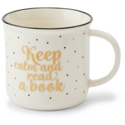 Tasse Emaille Look 'Keep calm'