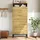 Okwish Schuhschrank 63 x 147 x 24 cm 3 Klappen / beige