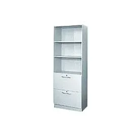 OTTO Office O-Line Büroschrank 80 x 42 x 200,4 cm grau