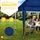 tillvex Faltpavillon 3 x 6 m Blau