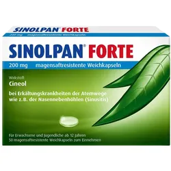 Sinolpan forte 200 mg magensaftresistent Weichkapseln