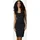 Ragwear Shirtkleid Schwarz L