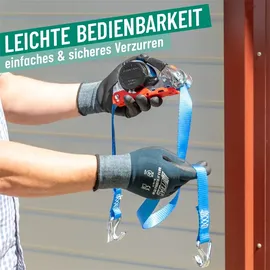 Kerbl Spanngurt Automatikzurrgurt 25 mm x 5 m 700 kg