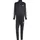 adidas 3-Streifen Fleece Trainingsanzug Schwarz L