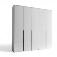 Pol-Power Drehtürenschrank KAYNE 225 x 225 x 52 cm Weiß