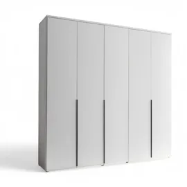 Stella Trading Drehtürenschrank KAYNE 225 x 225 x 52 cm Weiß