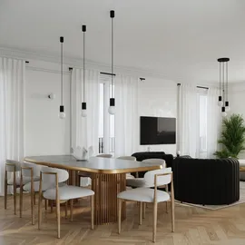 Sollux Lighting HALO Schwarz
