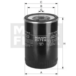 Kraftstofffilter MANN-FILTER WDK 1170