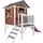 Axi Spielhaus Lodge XL Rot Holz