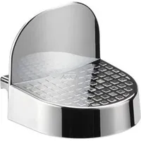 Wesco Fußtritt für SINGLE MASTER und KICKMASTER JUNIOR, chrom / Ersatzteil - Silber