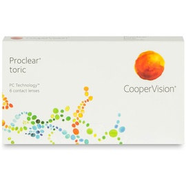 CooperVision Proclear Toric 6 St. / 8.80 BC / 14.40 DIA / -2.25 DPT / -1.75 CYL / 140° AX