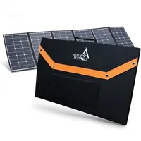 PLUG IN FESTIVALS Solarpanel 340W - faltbares Solarmodul für Camping & Garten - Markenzellen aus den USA - tragbare Solaranlage Komplettset - Solar Modul Wohnmobil