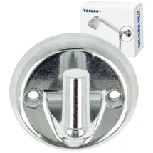 tecuro - Wandhalter Wandaufsteckzapfen Wandzapfen Für Gelenkstück - Verchromt