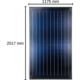 Bosch Comfort Flachkollektor FKC-2S, 2,37 m2, senkrechte Ausführung