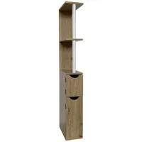 Hti-Living HTI-Living, Regal, Raumteilerregal 118 cm Thekla Artisaneiche -