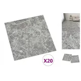 vidaXL Pvc-fliesen Selbstklebend 20 Stk. 1,86 M2 Betongrau